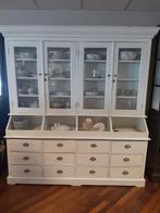 Prachtige landelijke apothekerskast/grutterskast/buffetkast, Ophalen, Gebruikt, 25 tot 50 cm, Glas