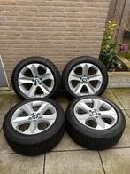 Org BMW 19” lichtmetalen velgen + Dunlop winterbanden, Auto-onderdelen, Banden en Velgen, Gebruikt, 255 mm, Banden en Velgen, Winterbanden