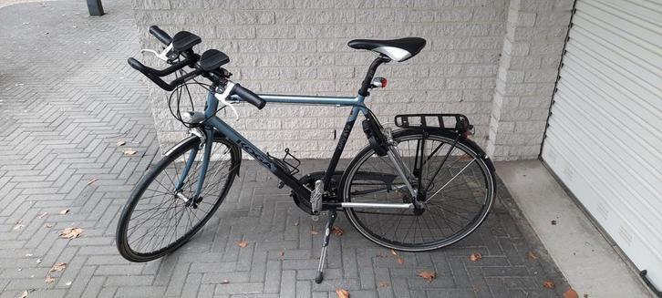 Koga Miyata Lightspeed Citybike met accessoires, Fietsen en Brommers, Fietsen | Heren | Sportfietsen en Toerfietsen, Gebruikt