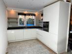 Complete Moderne Hoekkeuken Greeploos + Neff + GEDEMONTEERD, Wit, Hoekkeuken, Ophalen of Verzenden, Zo goed als nieuw