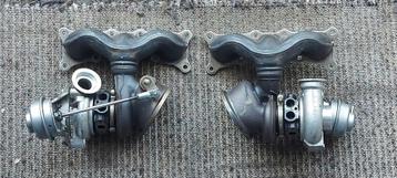 Te koop 2 gereviseerde turbo's voor de Z4 135i en 535i N54.  beschikbaar voor biedingen