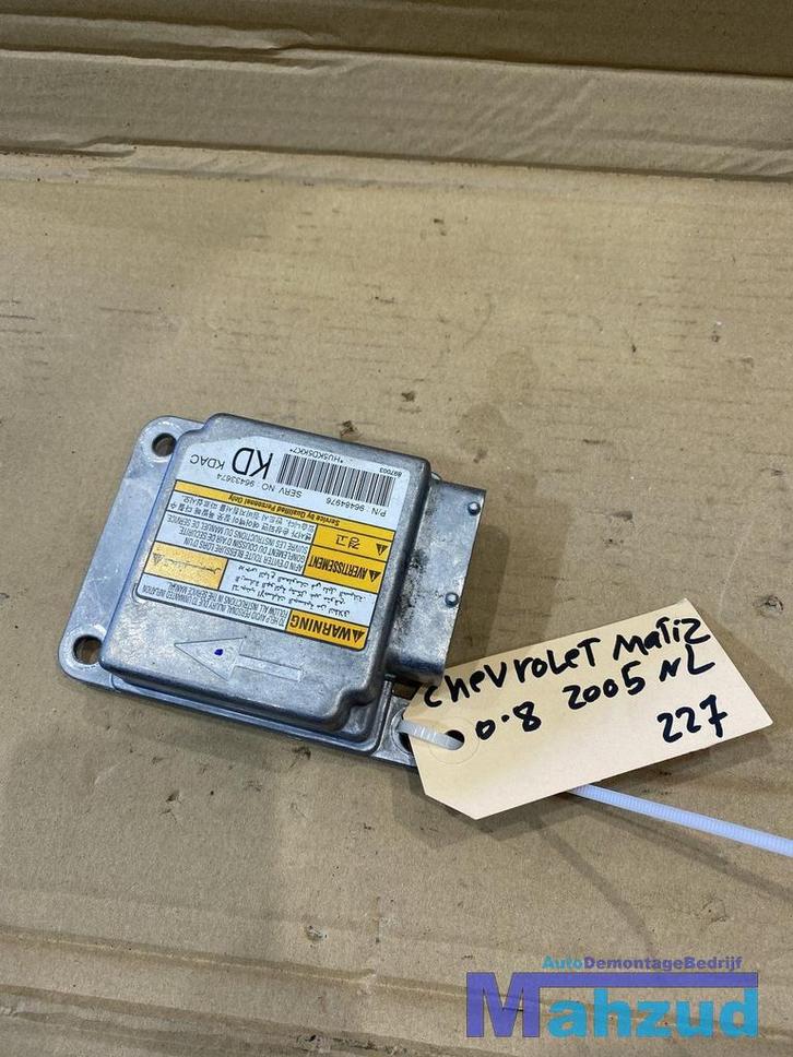 2005 CHEVROLET MATIZ airbag module computer 96484976, Auto-onderdelen, Elektronica en Kabels, Chevrolet, Gebruikt, Ophalen of Verzenden