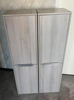 2x badkamerkasten (hang), Huis en Inrichting, Kasten | Schoenenkasten, Ophalen of Verzenden, Zo goed als nieuw