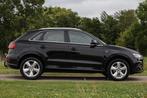 Audi Q3 1.4 TFSI 150 pk Aut. S-Line ✅ Leder ✅ Xenon ✅, 4 cilinders, 150 pk, Zwart, Origineel Nederlands