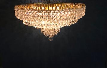 Kristallen Plafondlamp - 50cm doorsnee beschikbaar voor biedingen