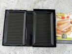 TEFAL ijzers van Snack master panini nummer 3, Ophalen of Verzenden, Gebruikt