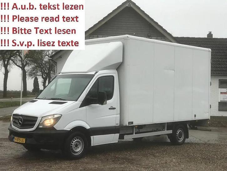 Mercedes-Benz Sprinter 314 2.2 CDI Euro 6 Koffer / Bakwagen, Auto's, Bestelauto's, Bedrijf, Te koop, ABS, Airconditioning, Bluetooth
