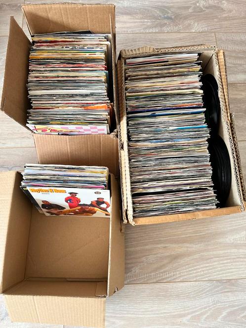 Vinyl singles p/m 300 stuks, Cd's en Dvd's, Vinyl Singles, Gebruikt, Overige genres, Ophalen