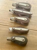 Blokken Katrollen Verschillende maten, Ophalen of Verzenden, Gebruikt, Toebehoren, Minder dan 15 m²