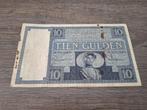 Biljet 10 gulden Zeeuws Meisje, 1924 - CD-serie, Postzegels en Munten, Bankbiljetten | Nederland, Ophalen of Verzenden, 10 gulden