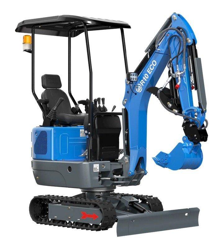 Nieuwe Rippa minigraver 1T Kubota motor, Tuin en Terras, Kruiwagens, Nieuw, Ophalen of Verzenden