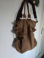 Bruine stoere Shopper Tas, Ophalen, Gebruikt, Bruin, Shopper