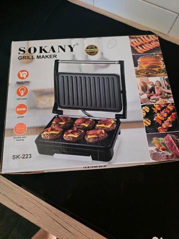Sokany Grill Maker SK-223 - Nieuw in doos beschikbaar voor biedingen