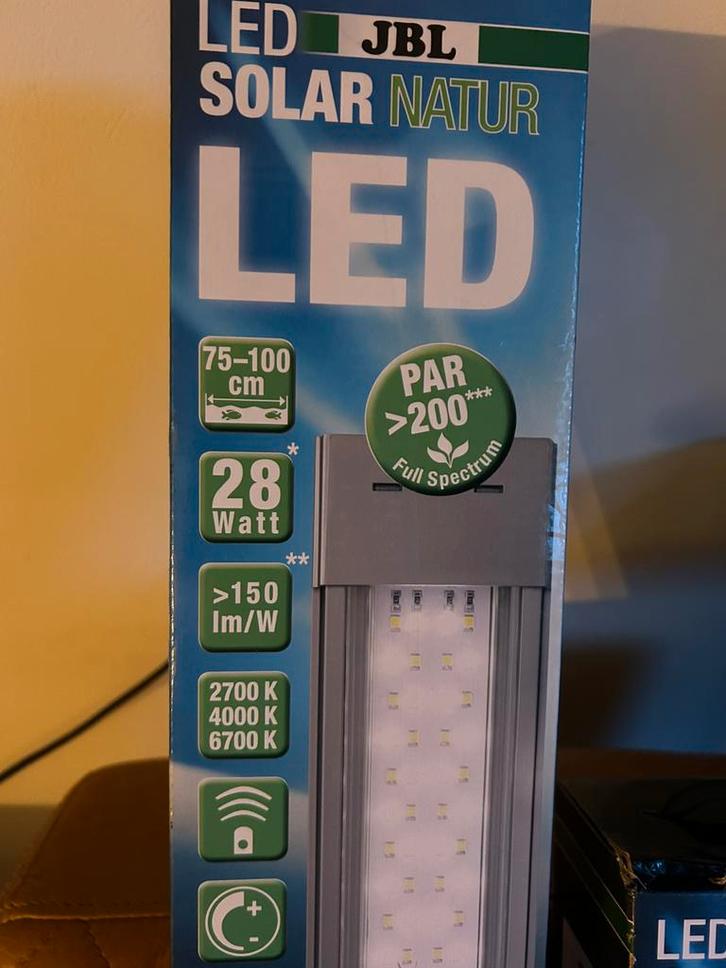 JBL LED Solar Natur auquarium verlichting meerdere types, Dieren en Toebehoren, Vissen | Aquaria en Toebehoren, Nieuw, Verlichting of Verwarming