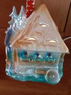 Vintage Watermolenhuisje met Verlichting, Antiek en Kunst, Ophalen