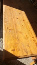 Grenen Tafel 160x80 - Stevige Eettafel [zonder blad], Ophalen, Gebruikt, 50 tot 100 cm, 150 tot 200 cm