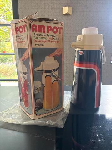 Vintage Air Pot Drankdispenser 1.9L koffiekan beschikbaar voor biedingen