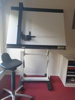 tekentafel, Doe-het-zelf en Verbouw, Tekentafels, Ophalen, Gebruikt, Minder dan 130 cm