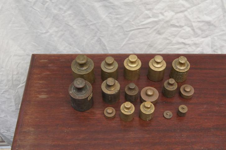 Gewichten, Antiek en Kunst, Antiek | Koper en Brons, Ophalen of Verzenden