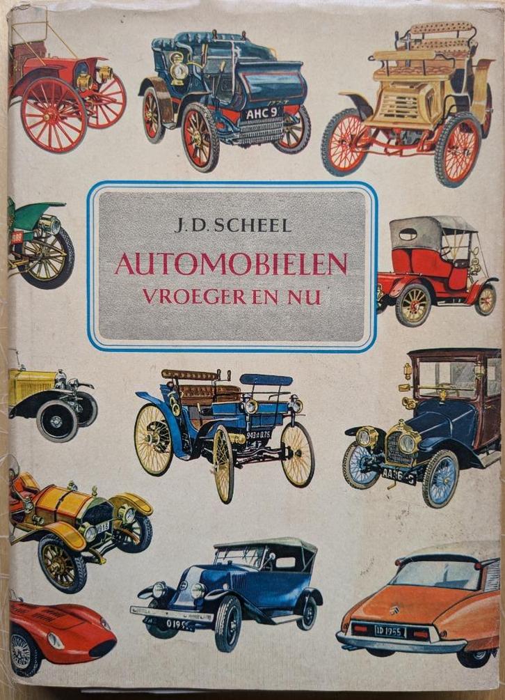 Automobielen vroeger en nu. Tekeningen van old-timers, Boeken, Auto's | Boeken, Gelezen, Overige merken, Ophalen of Verzenden