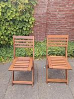2 Ikea applaro tuinstoelen nieuw, Tuin en Terras, Tuinstoelen, Ophalen, Nieuw, Hout, Inklapbaar