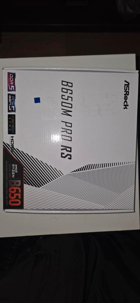 ASRock B650M PRO RS Moederbord - AM5 Socket, Computers en Software, Moederborden, Nieuw, AMD, DDR5, Ophalen of Verzenden