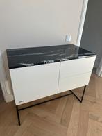Kidsmill commode met zwart marmeren blad, Ophalen, Gebruikt, 25 tot 50 cm