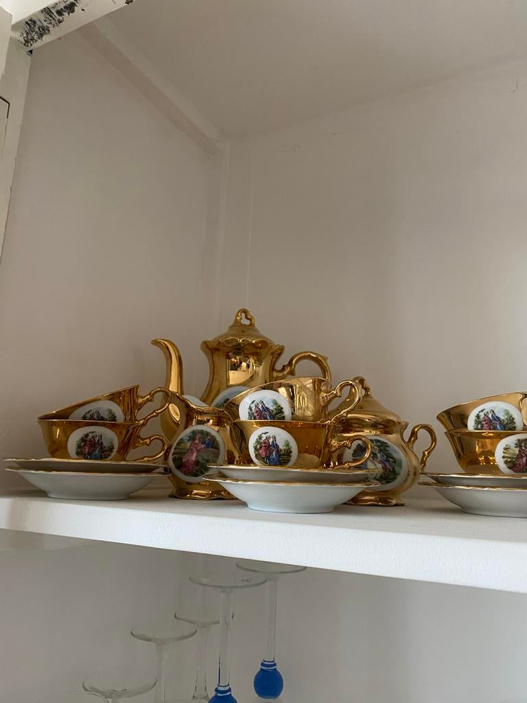 Mokkaservies Waldershof Bavaria, Ophalen of Verzenden