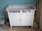 Mooie commode met marmeren blad, Ophalen, Gebruikt, 50 tot 70 cm, 100 cm of meer