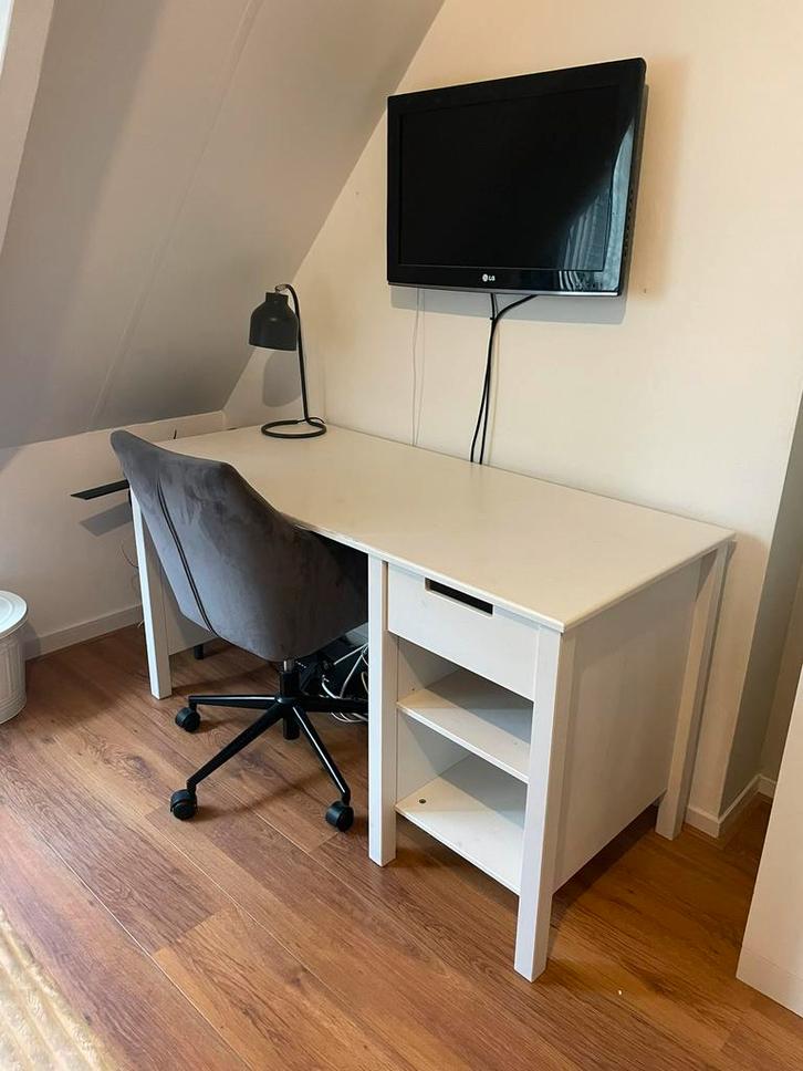 Bureau buro Woood, Huis en Inrichting, Bureaus, Gebruikt, Bureau, Ophalen