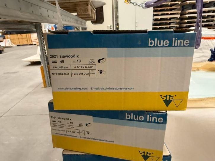 Sia Schuurpapier - Diverse Korrelgroottes, Doe-het-zelf en Verbouw, Gereedschap | Schuurmachines, Zo goed als nieuw, Overige typen