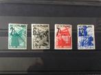 ANVV, nrs. 244-247, ongebruikt, Postzegels en Munten, Postzegels | Nederland, Ophalen of Verzenden, T/m 1940, Postfris