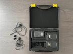 Boya BY-WM8 Pro-K2 UHF draadloze microfoon set met koffer, Ophalen of Verzenden, Zo goed als nieuw, Externe microfoon