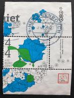 Hoekzegel tabs Nederland 2008 Fonds ouderenhulp, Ophalen of Verzenden, Na 1940, Gestempeld