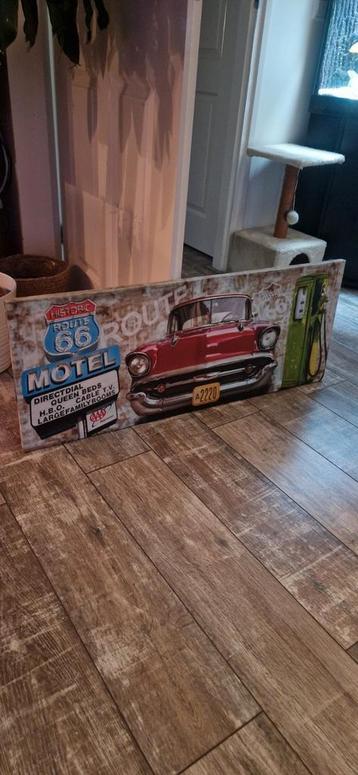 Route 66 schilderij  beschikbaar voor biedingen