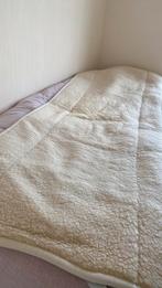 Merino wollen onder dekken, Eenpersoons, Beige, Overige typen, Ophalen of Verzenden
