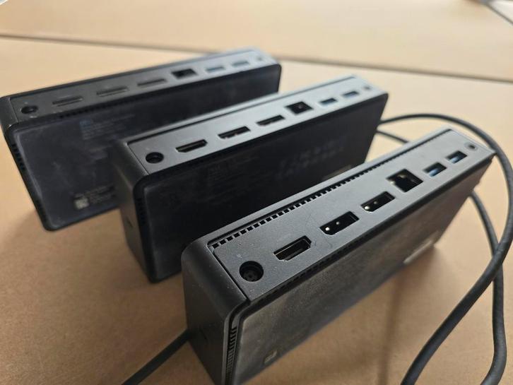 Dell D6000 dockingstation 4K! - USB C - HDMi - displayport, Computers en Software, Dockingstations, Zo goed als nieuw, Laptop