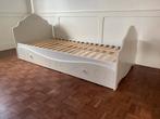 Koopje: Mooi stevig bed voor een meisje, wit 90 cm x 200 cm, Kinderen en Baby's, Kinderkamer | Bedden, Ophalen, 85 tot 100 cm