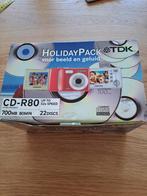 TDK CD-R80 recordable 700MB/80min, Computers en Software, Beschrijfbare discs, Ophalen of Verzenden, Nieuw, Cd, TDK