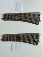 Roco 61141 Geoline wissel rechts, 2 stuks, Gebruikt, Gelijkstroom, Rails, Ophalen of Verzenden
