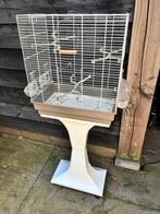 Vogelkooi op standaard, Dieren en Toebehoren, Verzenden, Zo goed als nieuw, Metaal, Vogelkooi