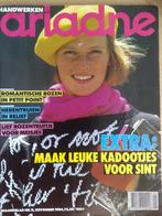 Ariadne november nr. 11 / 1984, Verzenden, Zo goed als nieuw, Breien of Haken, Patroon of Boek