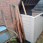 8 x  tuin houten palen 150x 7x7 cm, Tuin en Terras, Ophalen, Zo goed als nieuw, Hout