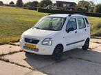 Suzuki Wagon R+ 1.3 AUT 2000 afneembare trekhaak, Auto's, 4 cilinders, Wit, Origineel Nederlands, 956 kg