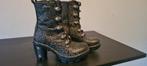 New Rocks | Maat 38, Kleding | Dames, Schoenen, Verzenden, New Rock, Zwart, Zo goed als nieuw