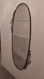 Spiegel ovaal, Huis en Inrichting, Woonaccessoires | Spiegels, 100 tot 150 cm, Ophalen of Verzenden, Zo goed als nieuw, Ovaal