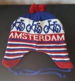 Nieuw! Warme Unisex echt Hollandse Amsterdam muts pompons, Verzenden, Nieuw, Maat 38/40 (M), Muts