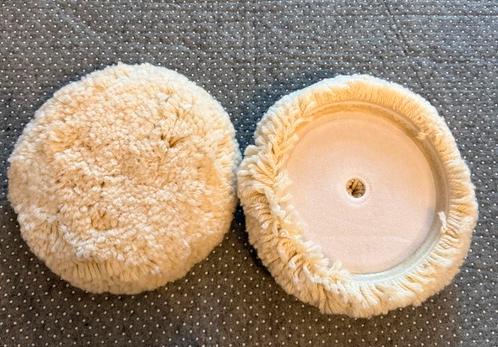 lamswollen polijstvacht 180mm padden polijstschijven, Auto diversen, Onderhoudsmiddelen, Ophalen of Verzenden