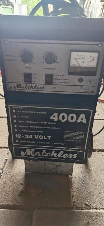 Matchless M-20012 Acculader 12-24V 400A beschikbaar voor biedingen