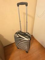 2 Stuks Handbagage Koffers - Nette Staat, Ophalen, Wieltjes, Hard kunststof, Minder dan 50 cm